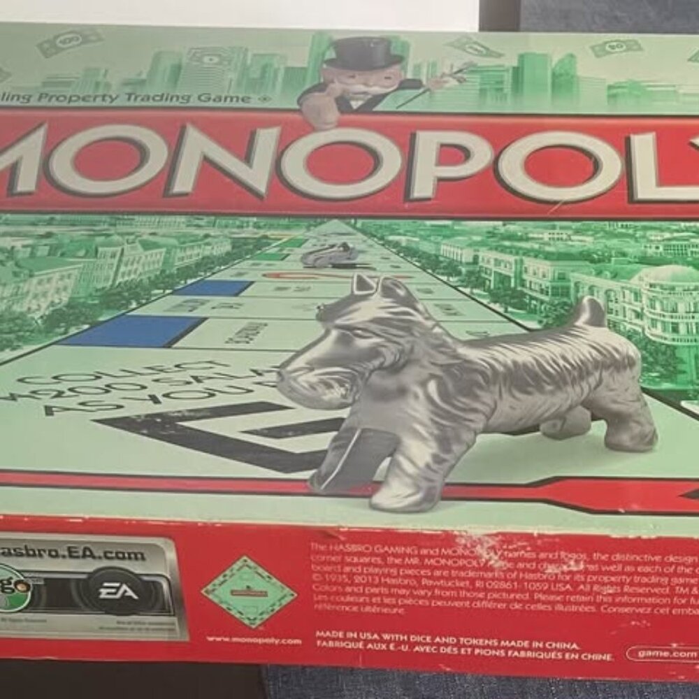 2013 MONOPOLY Board Game, Monopoly (2013 Edition) – First Appearance of the Cat